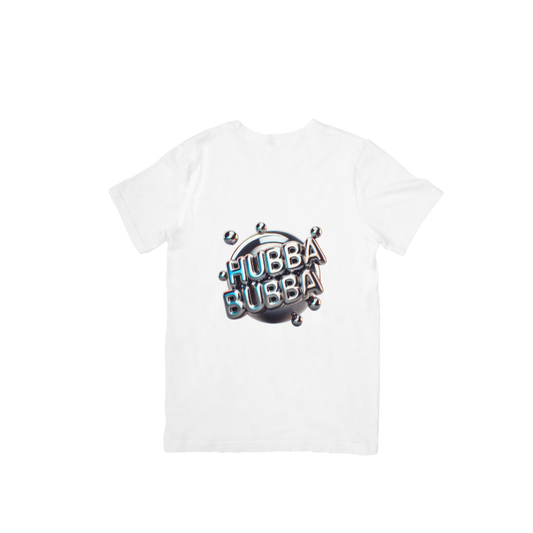 Hvítur HúbbaBúbba stuttermabolur